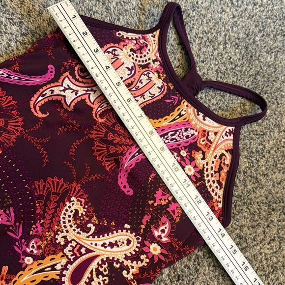 Athleta Paisley Tank Top Women’s XS - Picture 3 of 7